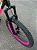 BICICLETA MTB FREERIDE ARO (26) VELOOH RIDE CAMBIO 7 VELOCIDADES (1X7) FREIO DISC MECÂNICO COR ROSA/PRETO - Imagem 6