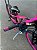 BICICLETA MTB FREERIDE ARO (26) VELOOH RIDE CAMBIO 7 VELOCIDADES (1X7) FREIO DISC MECÂNICO COR ROSA/PRETO - Imagem 8