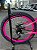 BICICLETA MTB FREERIDE ARO (26) VELOOH RIDE CAMBIO 7 VELOCIDADES (1X7) FREIO DISC MECÂNICO COR ROSA/PRETO - Imagem 2