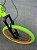 BICICLETA MTB FREERIDE ARO (26) VELOOH RIDE CAMBIO 7 VELOCIDADES (1X7) FREIO DISC MECÂNICO COR LARANJA/VERDE NEON - Imagem 6
