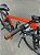 BICICLETA MTB ARO (29) VELOOH VH100 ALUMINIO 24 VELOCIDADES (3X8) FREIO A DISCO HIDÁULICO 19 (G) LARANJA/PRETO - Imagem 5