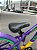 BICICLETA MTB FREERIDE ARO (26) VIKINGX TUFF-25 CAMBIO 7 VELOCIDADES (1X7) FREIO DISC MECÂNICO COR ROXO/AMARELO/VERDE - Imagem 8