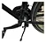 DESCANSO CENTRAL ALUMINIO CAVALETE PRETO VELOOH BIKE 26 E 29 - Imagem 4