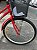 BICICLETA ARO (26) FEMININA COR VERMELHA S/MARCHA FREIO CONTRA PEDAL (A PÉ) MARCA MONARK TROPICAL - Imagem 2