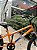BICICLETA ARO (20) MASCULINO/FEMININA CALOI SNAP COR LARANJA (USADA) - Imagem 8