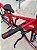 BICICLETA MTB FREERIDE ARO (26) HUPI NAJA KIT SINGLE S/ MARCHA FREIO DISC HIDRÁULICO TRASEIRO SHIMANO COR VERMELHO/PRETO - Imagem 6