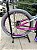 BICICLETA MTB FREERIDE ARO (26) HUPI NAJA KIT SINGLE S/ MARCHA FREIO DISC HIDRÁULICO TRASEIRO SHIMANO COR BRANCO/ROSA - Imagem 3