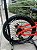 BICICLETA ARO (20) MTB COLLI AIRON 7 VELOCIDADES (1X7) FREIO A DISCO MECÂNICO COR LARANJA NEON - Imagem 3