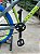 BICICLETA MTB FREERIDE ARO (26) VIKINGX TUFF-25 CAMBIO 8 VELOCIDADES (1X8) FREIO DISC HIDRAULICO COR CINZA/AMARELO/AZUL - Imagem 5
