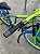 BICICLETA MTB FREERIDE ARO (26) VIKINGX TUFF-25 CAMBIO 8 VELOCIDADES (1X8) FREIO DISC HIDRAULICO COR CINZA/AMARELO/AZUL - Imagem 9