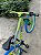 BICICLETA MTB FREERIDE ARO (26) VIKINGX TUFF-25 CAMBIO 8 VELOCIDADES (1X8) FREIO DISC HIDRAULICO COR CINZA/AMARELO/AZUL - Imagem 11