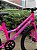 BICICLETA ARO (24) MTB COLLI LONDRES 7 VELOCIDADES (1X7) FREIO A DISCO MECÂNICO COR ROSA NEON - Imagem 6