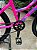 BICICLETA ARO (24) MTB COLLI LONDRES 7 VELOCIDADES (1X7) FREIO A DISCO MECÂNICO COR ROSA NEON - Imagem 5