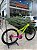BICICLETA MTB ARO (29) VELOOH  8 VELOCIDADES (1X8) FREIO DISCO MECÂNICO TAMANHO 15 (P) AMARELO NEON/ROSA - Imagem 2