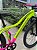 BICICLETA MTB ARO (29) VELOOH  8 VELOCIDADES (1X8) FREIO DISCO MECÂNICO TAMANHO 15 (P) AMARELO NEON/ROSA - Imagem 6