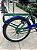 BICICLETA ARO (20) FEMININA/MASCULINA COR VERDE/AZUL S/MARCHA MARCA TIPO MONARETA - Imagem 4