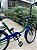 BICICLETA ARO (20) FEMININA/MASCULINA COR VERDE/AZUL S/MARCHA MARCA TIPO MONARETA - Imagem 6
