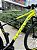 BICICLETA MTB ARO (29) AUDAX ADX 80 SHIMANO ALTUS 16 VELOCIDADES (2X8) FREIO DISC HIDRAULICO TAMANHO 17(M) AMARELO/PRETO - Imagem 6