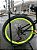 BICICLETA MTB FREERIDE ARO (26) HIGHONE JOKER CAMBIO 7 VELOCIDADES(1x7) FREIO DISCO MECÂNICO COR PRETO/VERDE - Imagem 2
