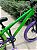 BICICLETA MTB FREERIDE ARO (26) VIKINGX TUFF-X44 CAMBIO 8 VELOCIDADES (1X8) FREIO DISC HIDRAULICO COR VERDE/ROXO - Imagem 9
