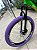 BICICLETA MTB FREERIDE ARO (26) VIKINGX TUFF-X44 CAMBIO 8 VELOCIDADES (1X8) FREIO DISC HIDRAULICO COR VERDE/ROXO - Imagem 5