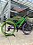 BICICLETA MTB FREERIDE ARO (26) VIKINGX TUFF-X44 CAMBIO 8 VELOCIDADES (1X8) FREIO DISC HIDRAULICO COR VERDE/ROXO - Imagem 2