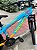 BICICLETA MTB FREERIDE ARO (26) VIKINGX TUFF-25 KIT 21 VELOCIDADES (3x7) FREIO DISC MECÂNICO COR  AZUL/LARANJA (USADA) - Imagem 4