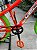 BICICLETA MTB FREERIDE ARO (26) VELOOH RIDE CAMBIO 7 VELOCIDADES (1X7) FREIO DISC MECÂNICO COR LARANJA/CINZA - Imagem 3