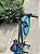 BICICLETA MTB FREERIDE ARO (26) VIKINGX TUFF X-25 CAMBIO 7VELOCIDADES (1X7) FREIO DISCO MECÂNICO COR GRAFITE/VERDE/AZUL - Imagem 9