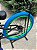 BICICLETA MTB FREERIDE ARO (26) VIKINGX TUFF X-25 CAMBIO 7VELOCIDADES (1X7) FREIO DISCO MECÂNICO COR GRAFITE/VERDE/AZUL - Imagem 5