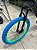 BICICLETA MTB FREERIDE ARO (26) VIKINGX TUFF X-25 CAMBIO 7VELOCIDADES (1X7) FREIO DISCO MECÂNICO COR GRAFITE/VERDE/AZUL - Imagem 6