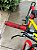 BICICLETA MTB FREERIDE ARO (26) VIKINGX TUFF-X44 CAMBIO 8 VELOCIDADES (1X8) FREIO DISC HIDRAULICO COR AMAR NEON/VERMELHO - Imagem 10