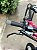 BICICLETA MTB FREERIDE ARO (26) VIKINGX TUFF-X44 CAMBIO 8 VELOCIDADES (1X8) FREIO DISC HIDRAULICO COR ROSA/PRETO - Imagem 6