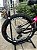 BICICLETA MTB FREERIDE ARO (26) VIKINGX TUFF-X44 CAMBIO 8 VELOCIDADES (1X8) FREIO DISC HIDRAULICO COR ROSA/PRETO - Imagem 7