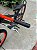BICICLETA MTB FREERIDE ARO (26) VIKINGX TUFF X-25 CAMBIO 7VELOCIDADES (1X7) FREIO DISCO MECÂNICO COR GRAFITTE/LARANJA - Imagem 5