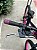 BICICLETA MTB FREERIDE ARO (26) VIKINGX TUFF X-25 CAMBIO 7VELOCIDADES (1X7) FREIO DISCO MECÂNICO COR PRETO/ROSA - Imagem 12
