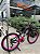 BICICLETA MTB FREERIDE ARO (26) VIKINGX TUFF X-25 CAMBIO 7VELOCIDADES (1X7) FREIO DISCO MECÂNICO COR PRETO/ROSA - Imagem 2