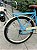 BICICLETA ARO (26) FEMININA COR AZUL/BEGE S/MARCHA FREIO V-BRAKE (A MÃO) MARCA ATTACK TROPYMAX COM CESTA - Imagem 3