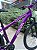 BICICLETA MTB ARO (29) RAVA GO LIGHT SHIMANO ALIVO 18 VELOCIDADES (2X9) FREIO DISC HIDRAULICO TAMANHO 15 (P) VIOLETA - Imagem 10