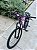 BICICLETA MTB ARO (29) RAVA GO LIGHT SHIMANO ALIVO 18 VELOCIDADES (2X9) FREIO DISC HIDRAULICO TAMANHO 15 (P) VIOLETA - Imagem 3