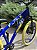 BICICLETA MTB FREERIDE ARO (26) RAVA CAMBIO 7 VELOCIDADES (1X7) FREIO DISCO MECÂNICO COR AZUL/BRANCO/AMARELO - Imagem 10