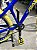 BICICLETA MTB FREERIDE ARO (26) RAVA CAMBIO 7 VELOCIDADES (1X7) FREIO DISCO MECÂNICO COR AZUL/BRANCO/AMARELO - Imagem 9