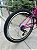 BICICLETA ARO (26) FEMININA COR PINK C/MARCHA 18V MARCA MILANO AUTUNM REBAIXADO - Imagem 6