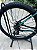 BICICLETA MTB ARO (29) VENZO 24 VELOCIDADES (3X8) FREIO DISC MECÂNICO TAMANHO 17 (M) COR PRETO/VERDE AQUA - Imagem 3