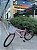 BICICLETA ARO (26) FEMININA COR ROSA CLARO SEM MARCHA MARCA MILANO QUADRO REBAIXADO COM CESTA - Imagem 1