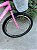 BICICLETA ARO (26) FEMININA COR ROSA CLARO SEM MARCHA MARCA MILANO QUADRO REBAIXADO COM CESTA - Imagem 8