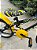 BICICLETA ARO (16) MASCULINA COR PRETO/AMARELO S/MARCHA V-BRAKE MARCA MILANO CARTOON BAT - Imagem 3