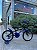 BICICLETA ARO (16) MASCULINA COR PRETO/AZUL S/MARCHA MARCA MILANO GROW UP - Imagem 1