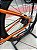 BICICLETA MTB ARO (29) OXS ALUMINIO 21 VELOCIDADES FREIO DISC MECÂNICO 15 (P) LARANJA/VINHO - Imagem 11