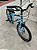 BICICLETA ARO (20) MASCULINA COR AZUL CLARO S/ MARCHA FREIO V-BRAKE MILANO FAST PERSONALIZADA CAPITÃO AMÉRICA - Imagem 7